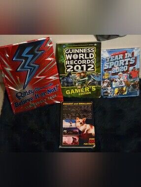 Ripley's believe it or not book bundle. 4 Books. 2 Hardback 2 Paperback.